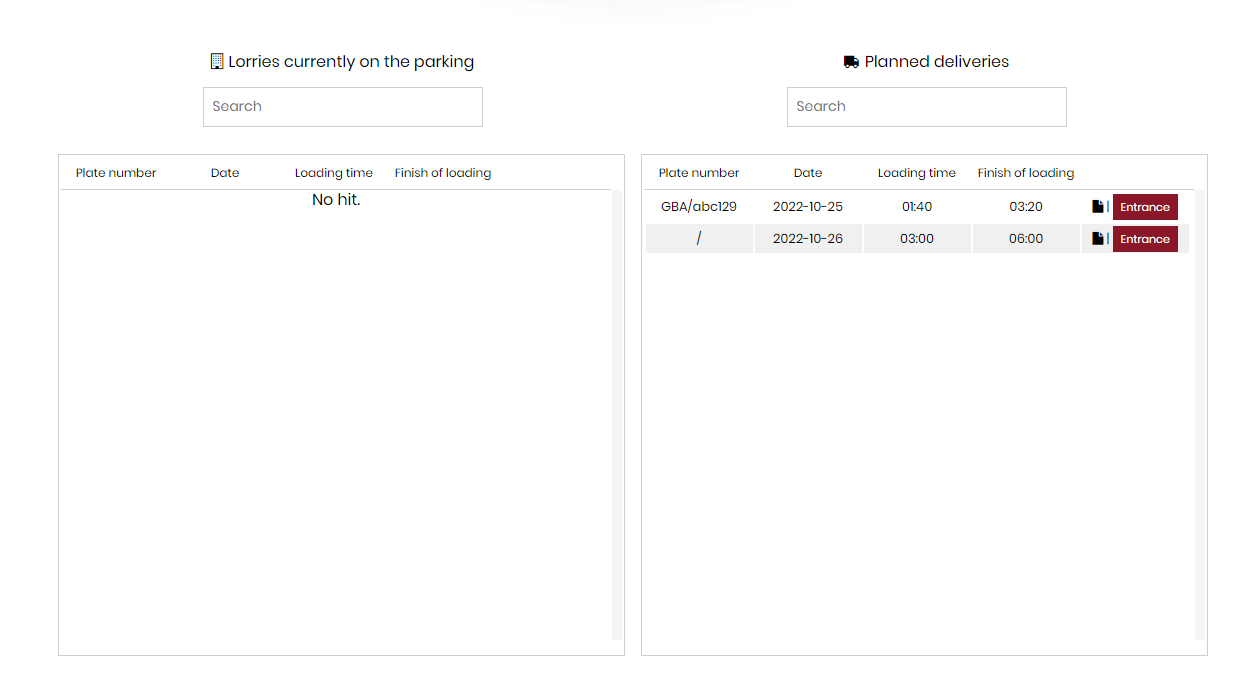 Entry module<br>2 steps