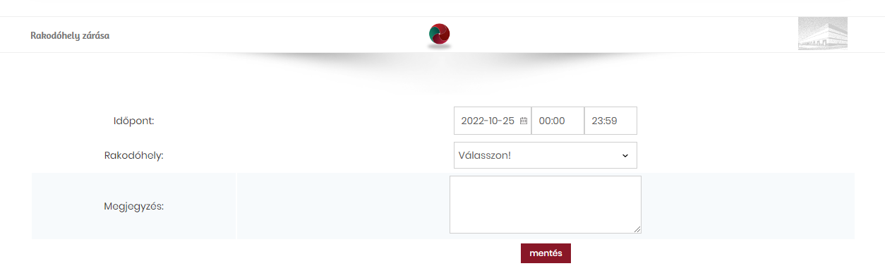 Műszak kezelő modul